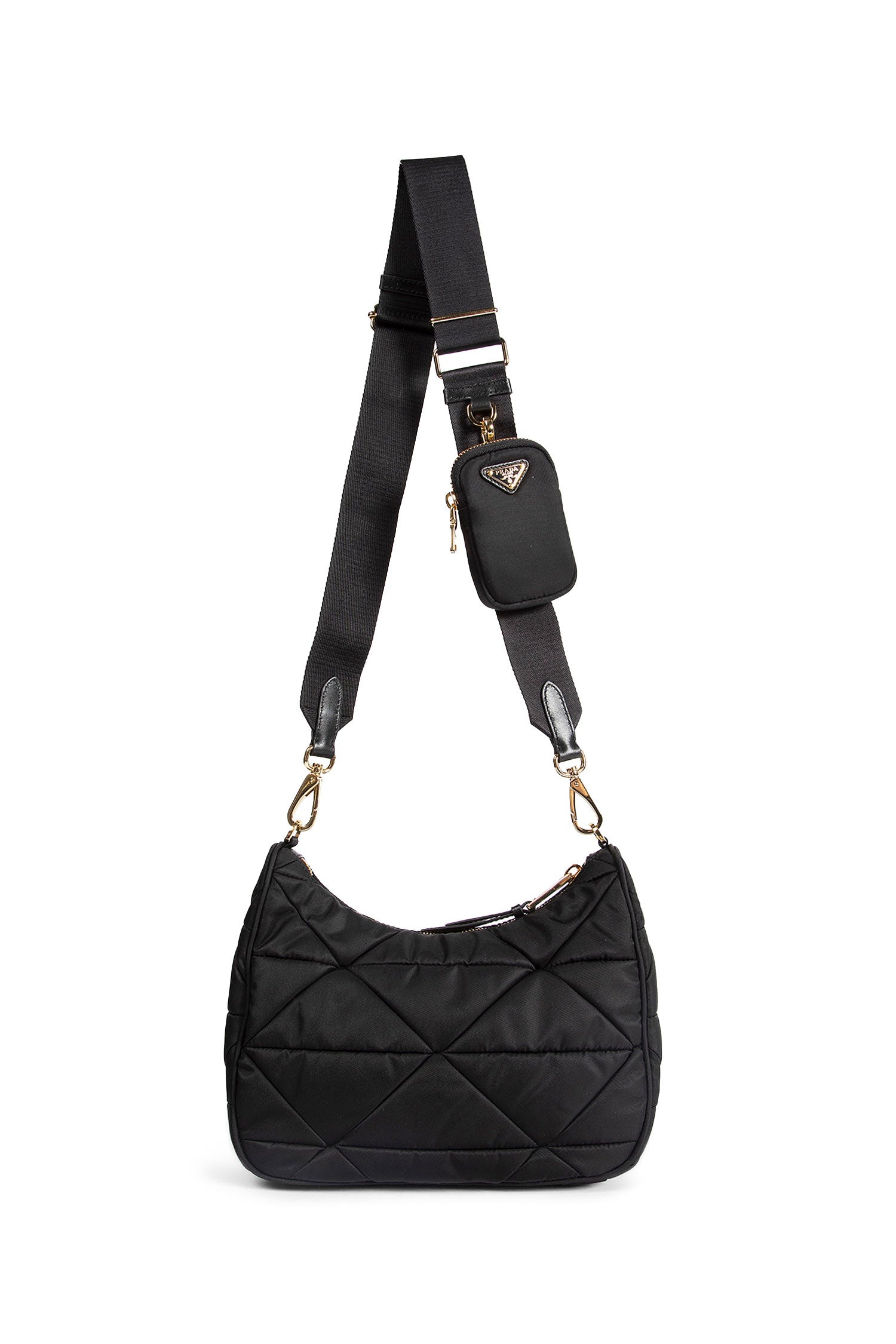 Re-Nylon Quilted Shoulder Bag
