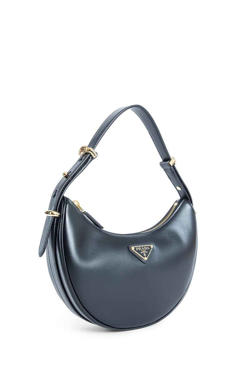 PRADA WOMAN BLACK SHOULDER BAGS - Antonioli.eu