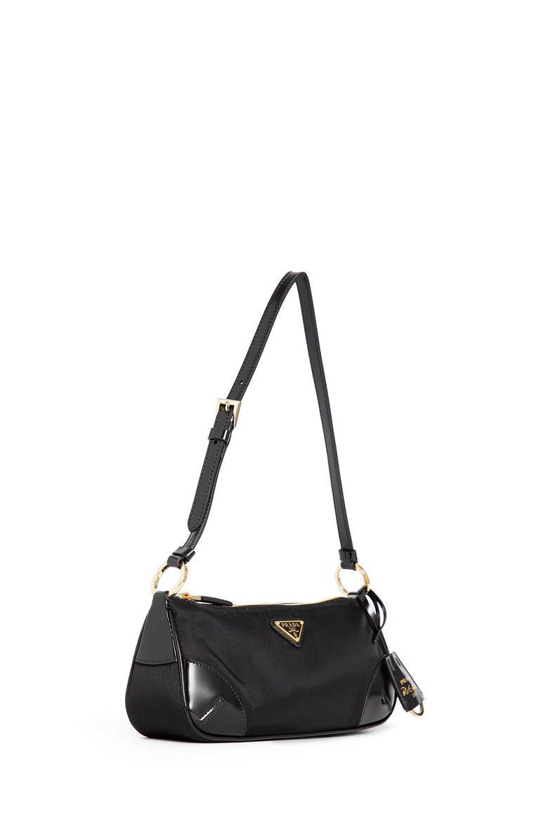 PRADA WOMAN BLACK SHOULDER BAGS