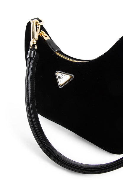 PRADA WOMAN BLACK SHOULDER BAGS