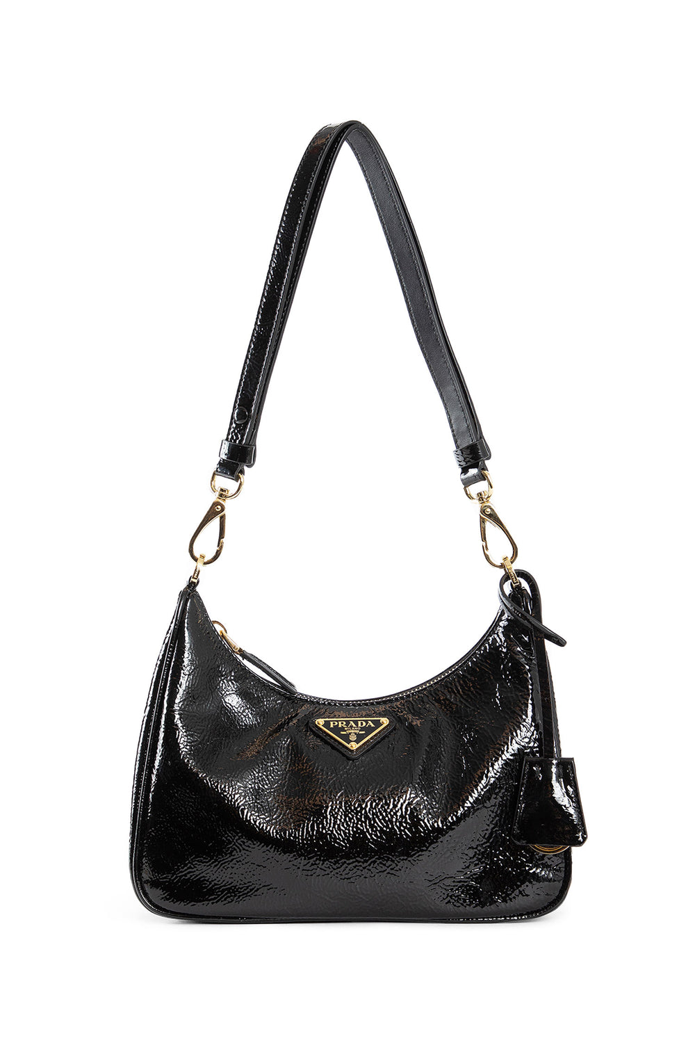 PRADA WOMAN BLACK SHOULDER BAGS