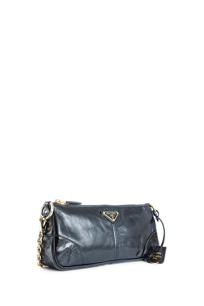 PRADA WOMAN BLACK SHOULDER BAGS