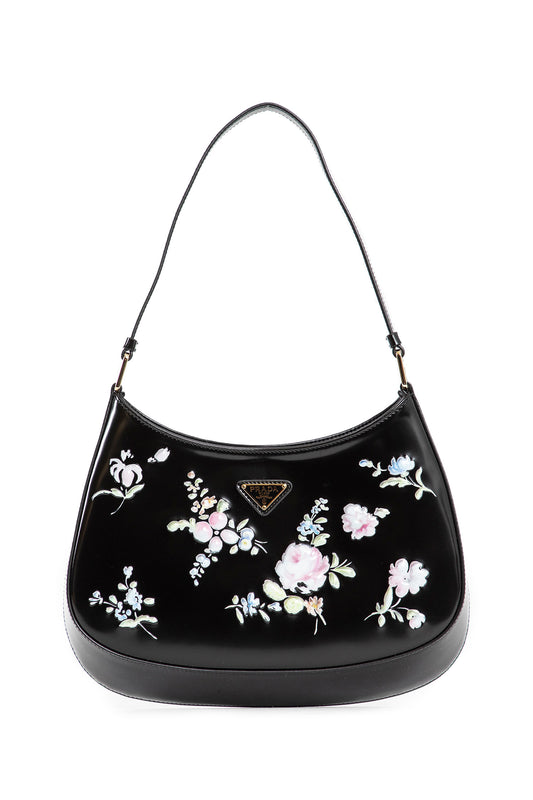 PRADA WOMAN BLACK SHOULDER BAGS