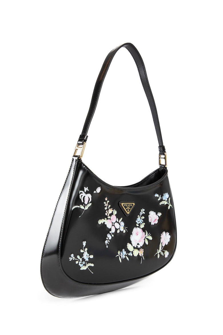 PRADA WOMAN BLACK SHOULDER BAGS