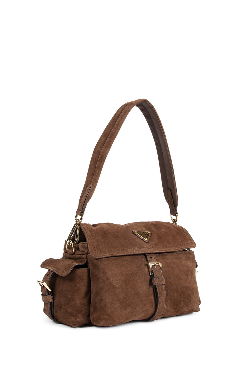 Explore Medium Shoulder Bag in Suede
