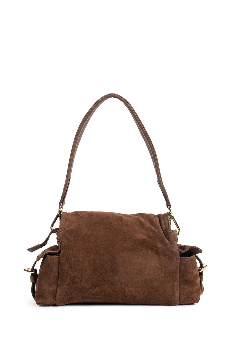 Explore Medium Shoulder Bag in Suede