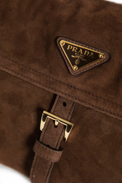 Explore Medium Shoulder Bag in Suede
