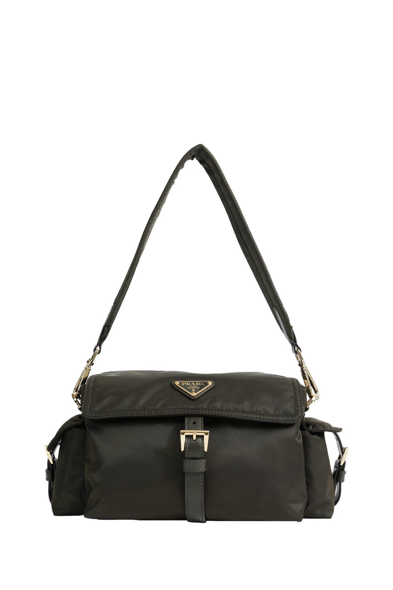PRADA Medium Re-Nylon Shoulder Bag woman