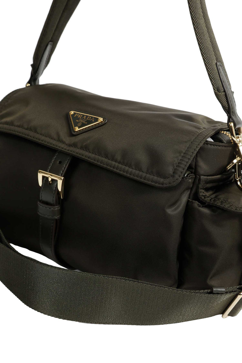 PRADA Medium Re-Nylon Shoulder Bag woman