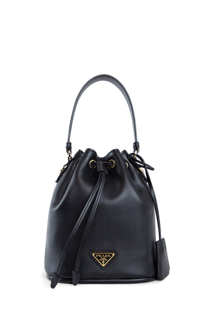 Antonioli PRADA WOMAN BLACK SHOULDER BAGS