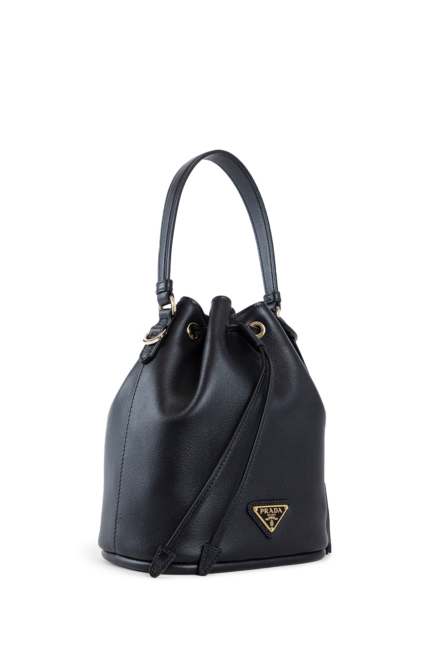 PRADA WOMAN BLACK SHOULDER BAGS