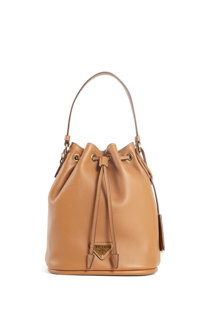 Antonioli PRADA WOMAN BROWN SHOULDER BAGS