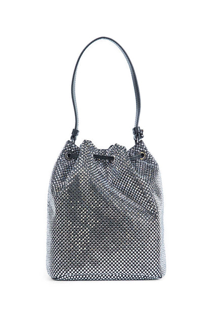 Satin and Crystals Bucket bag