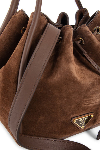 Sac seau mini en daim Darling 