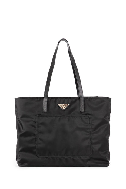 Antonioli PRADA WOMAN BLACK TOTE BAGS