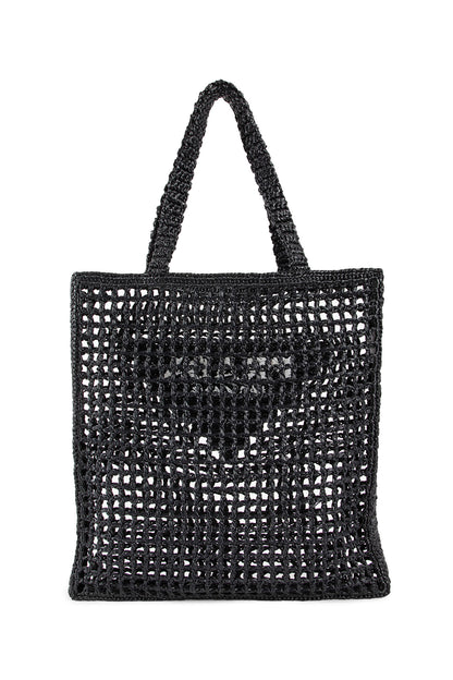 PRADA WOMAN BLACK TOTE BAGS