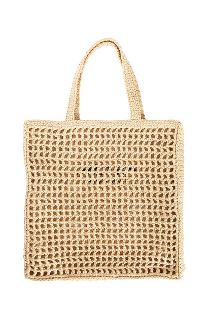 Crochet tote bag