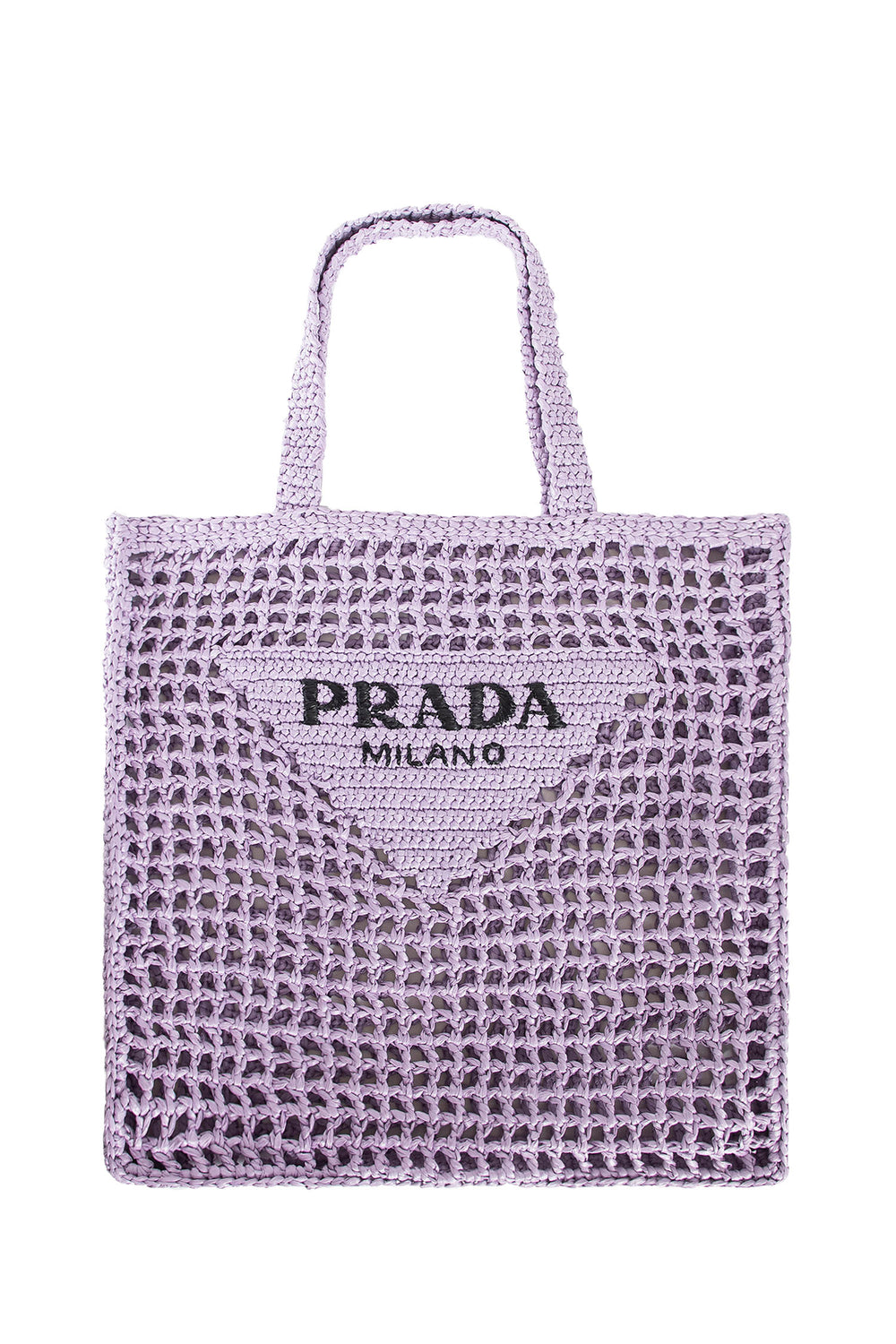 PRADA WOMAN PURPLE SHOULDER BAGS