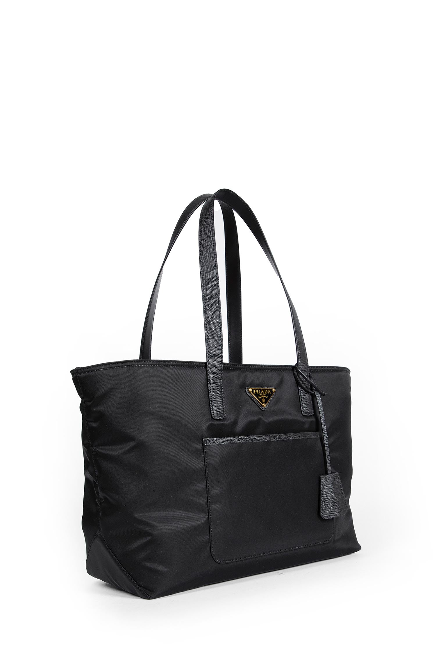 PRADA WOMAN BLACK SHOULDER BAGS