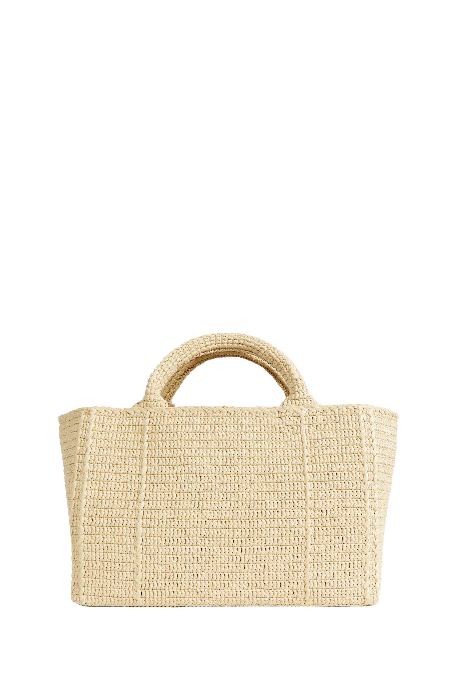 PRADA Large Crochet Tote Bag woman