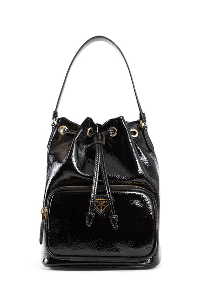 Antonioli PRADA WOMAN BLACK TOP HANDLE BAGS