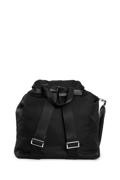 PRADA WOMAN BLACK BACKPACKS & TRAVEL BAGS