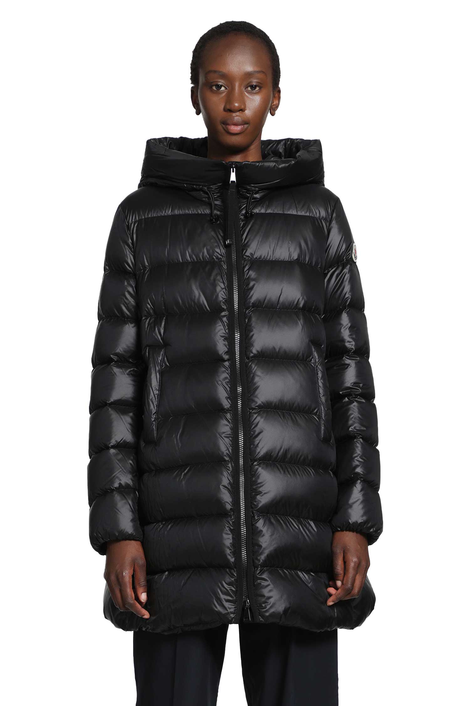 Suyenne Hooded Mid-Length Down Jacket