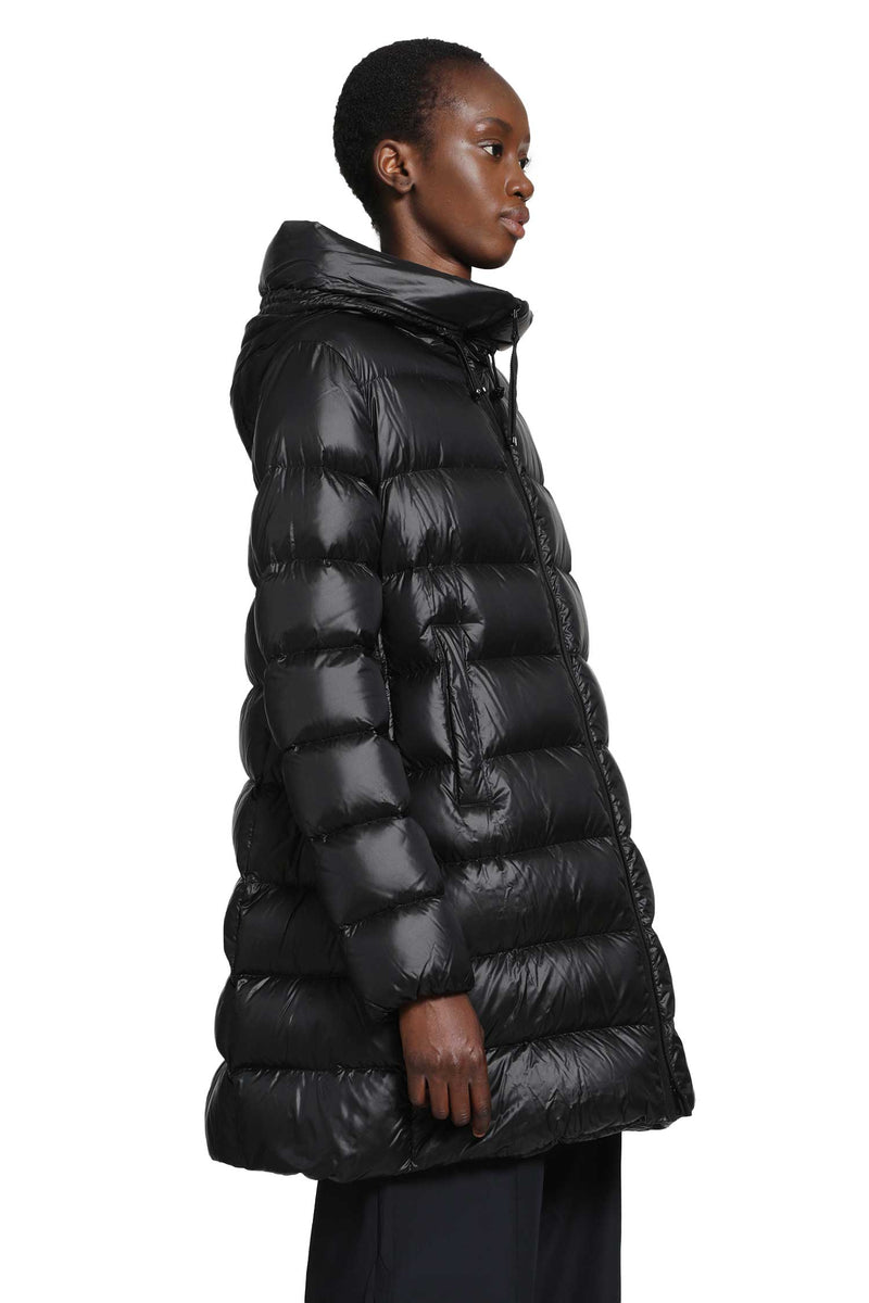 MONCLER Suyenne Hooded Mid-Length Down Jacket woman