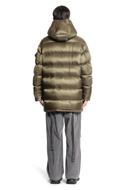 MONCLER MAN GREEN COATS