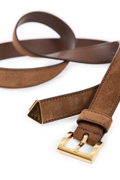 PRADA WOMAN BROWN BELTS