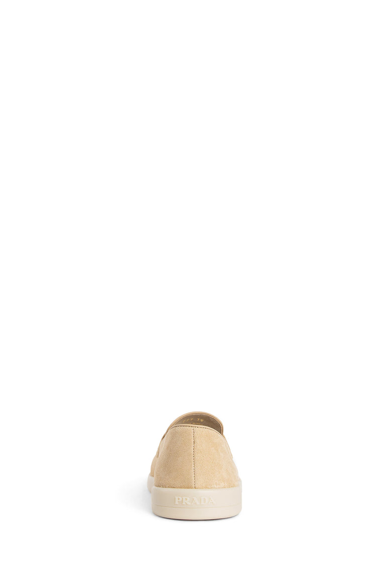 PRADA WOMAN BEIGE FLATS