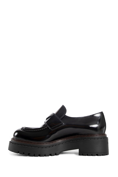 PRADA WOMAN BLACK FLATS