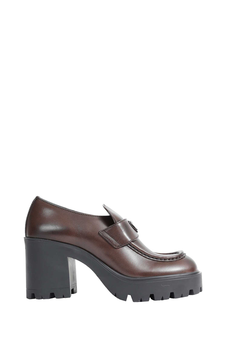 PRADA Leather Loafers woman