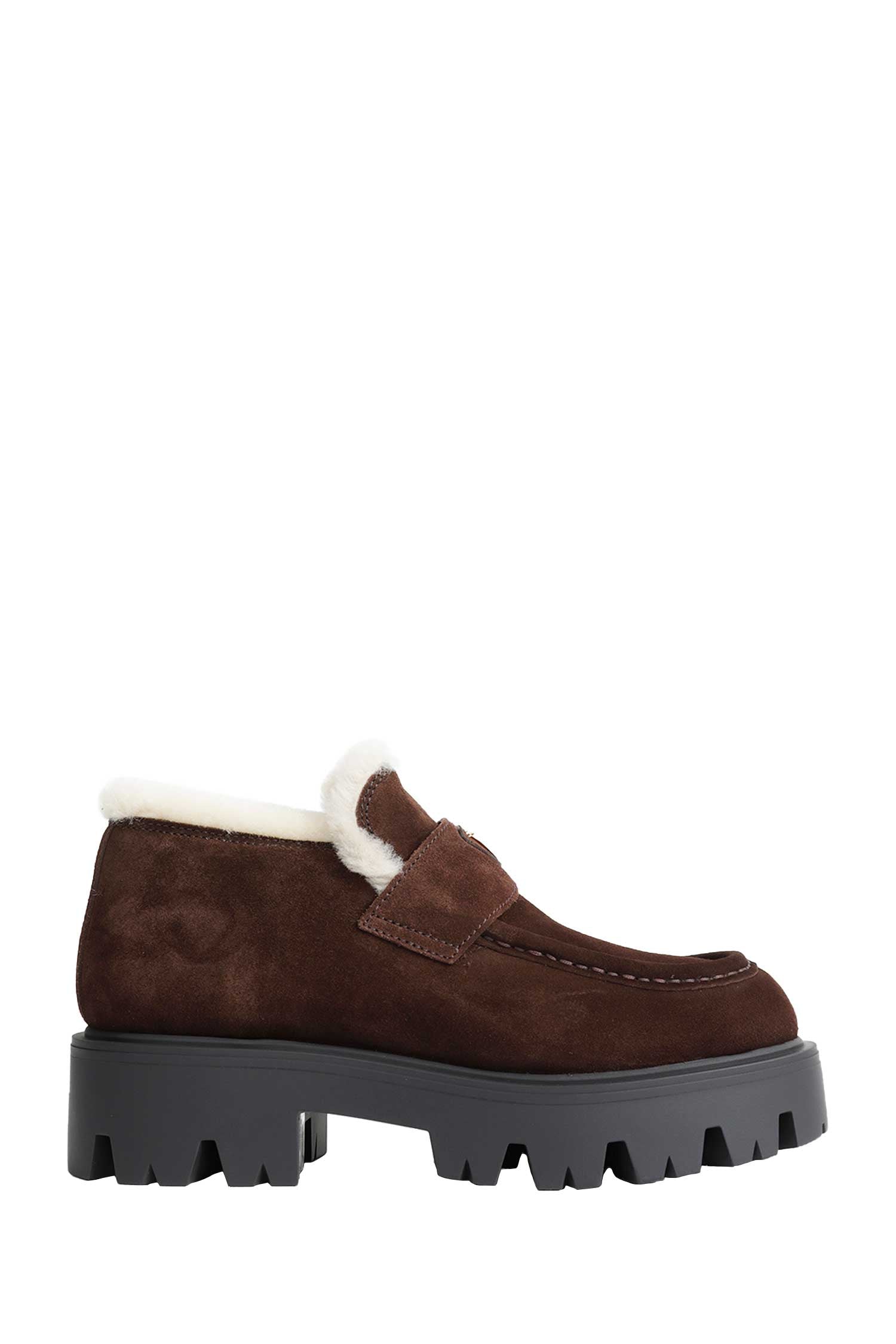 PRADA Suede loafers woman