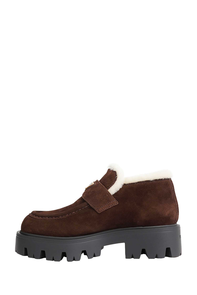 PRADA Suede loafers woman
