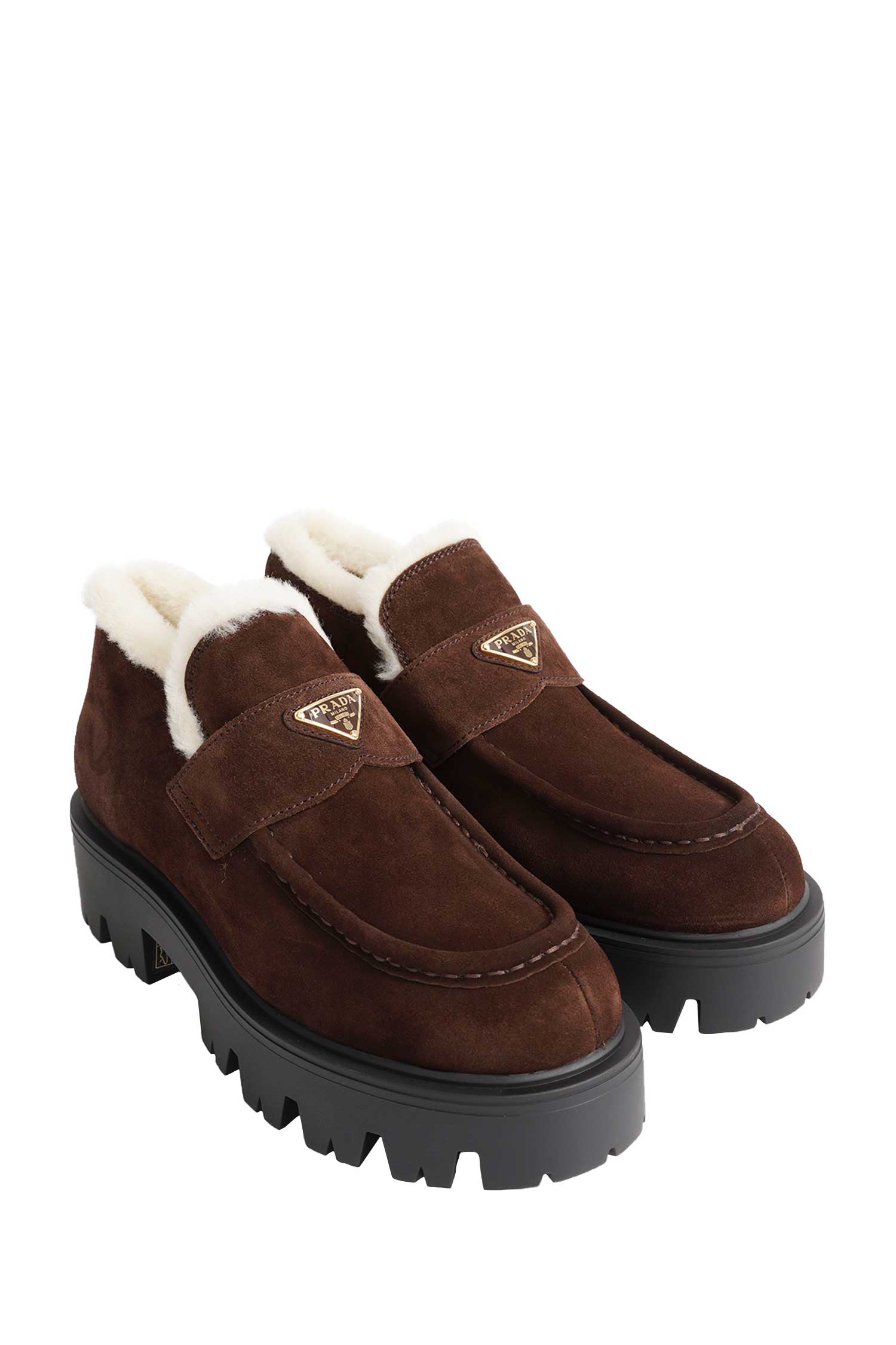 Suede loafers