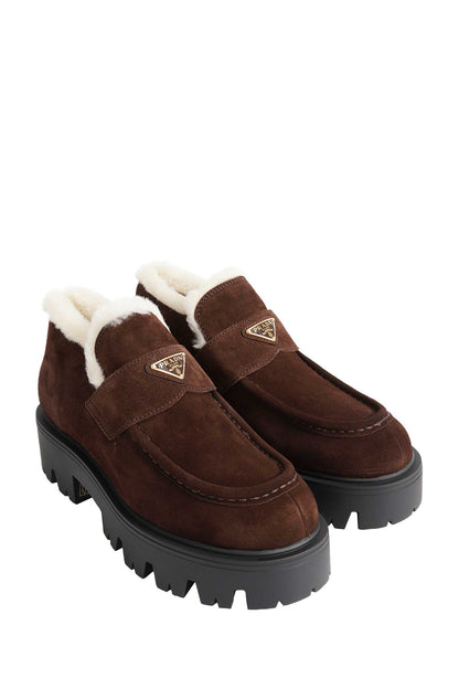 Suede loafers