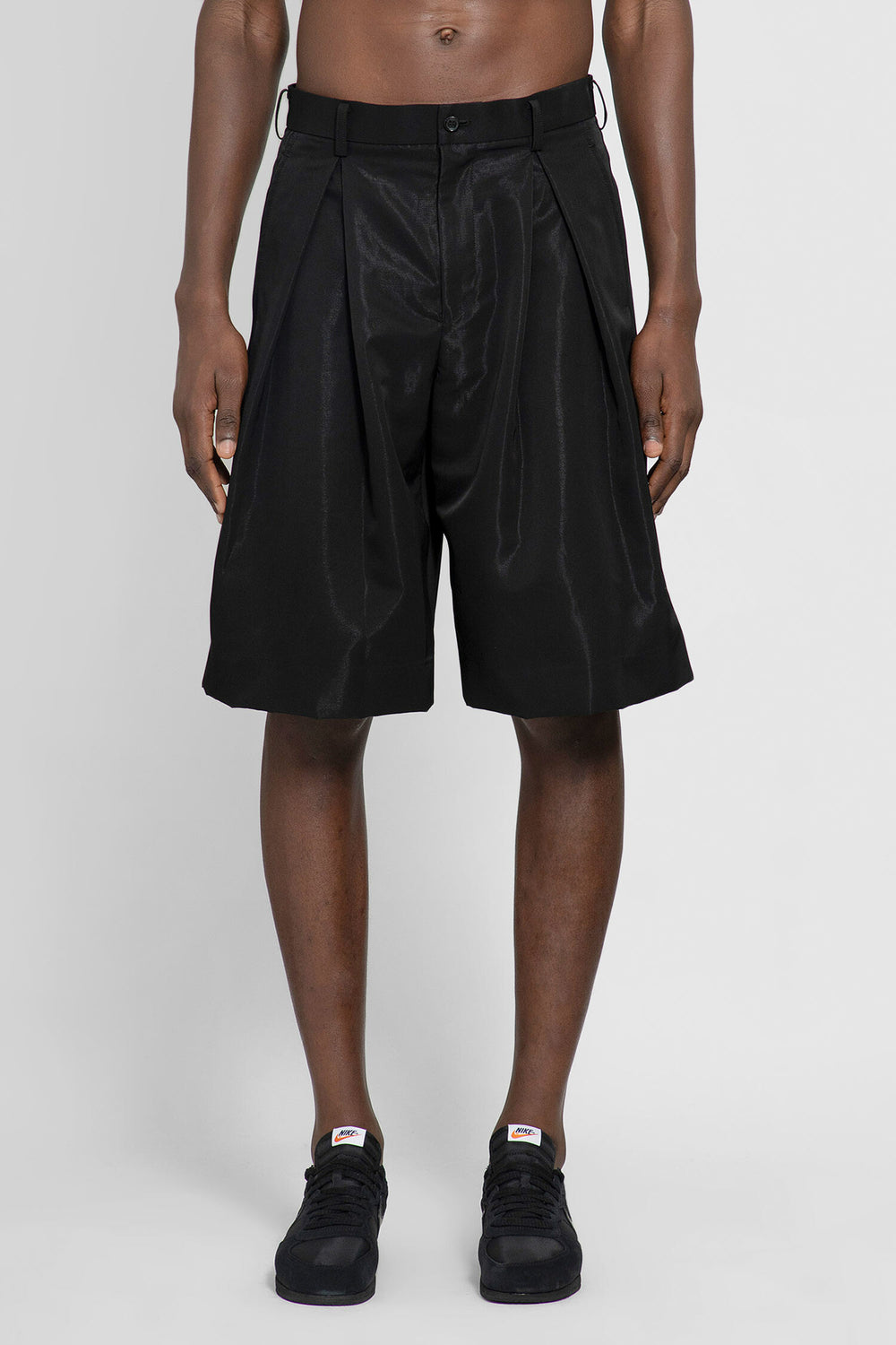 COMME DES GARCONS BLACK MAN BLACK SHORTS & SKIRTS