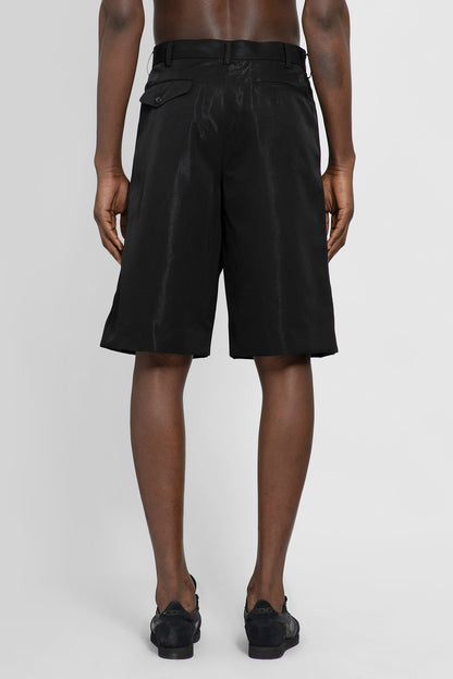 COMME DES GARCONS BLACK MAN BLACK SHORTS & SKIRTS