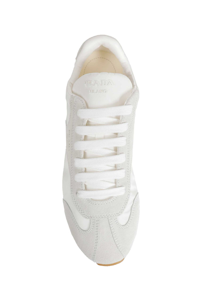Re-Nylon and Suede Sneakers