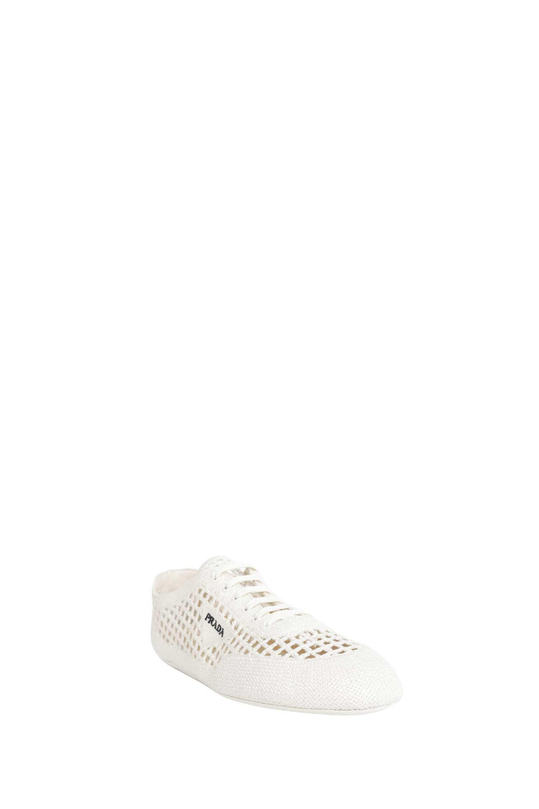 
              PRADA Collapse Crochet Laced Sneakers woman
            