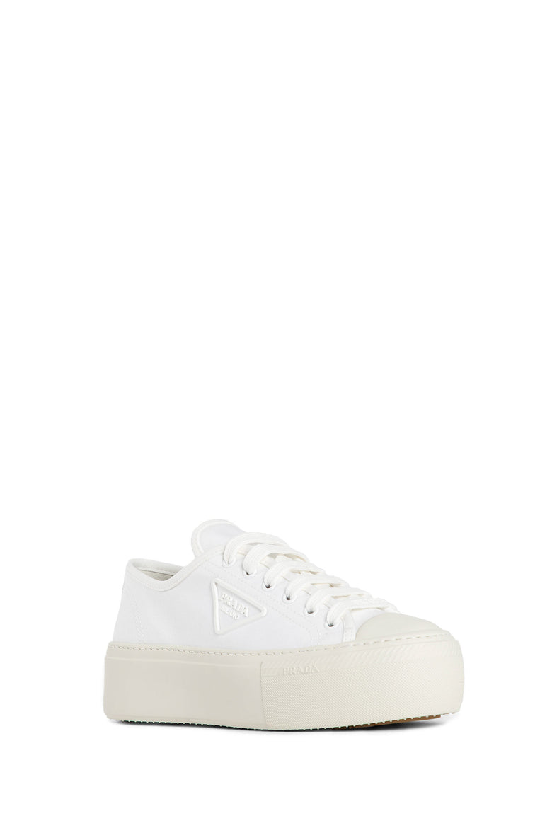 PRADA WOMAN WHITE SNEAKERS