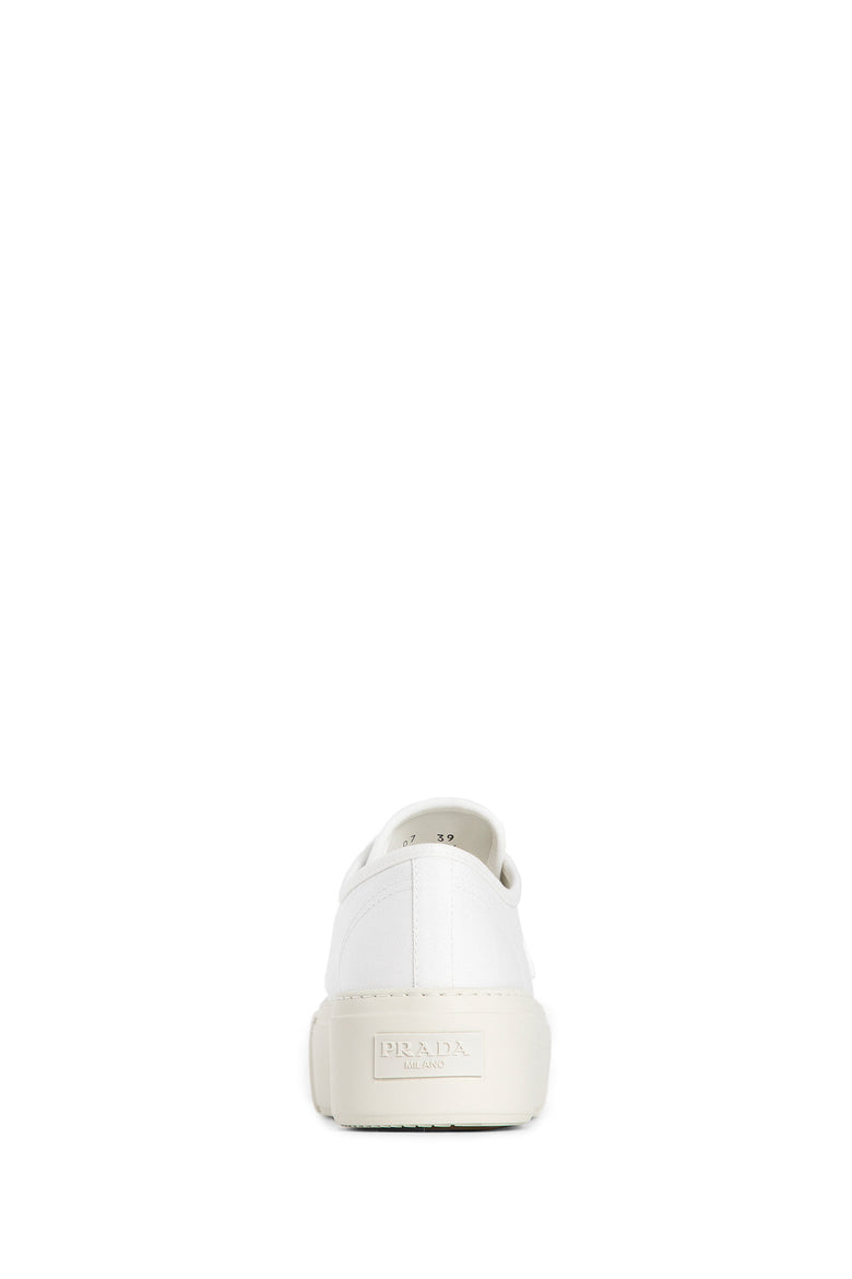 PRADA WOMAN WHITE SNEAKERS