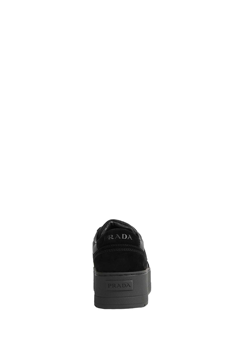 PRADA Downtown Bold Re-Nylon and Suede Sneakers woman