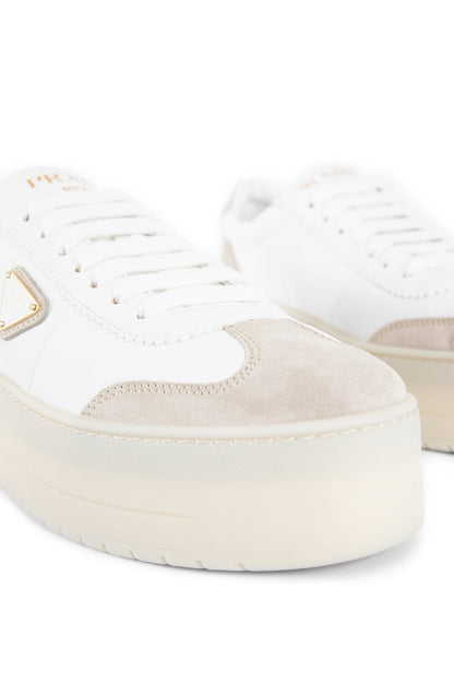 PRADA WOMAN WHITE SNEAKERS