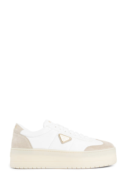 PRADA WOMAN WHITE SNEAKERS