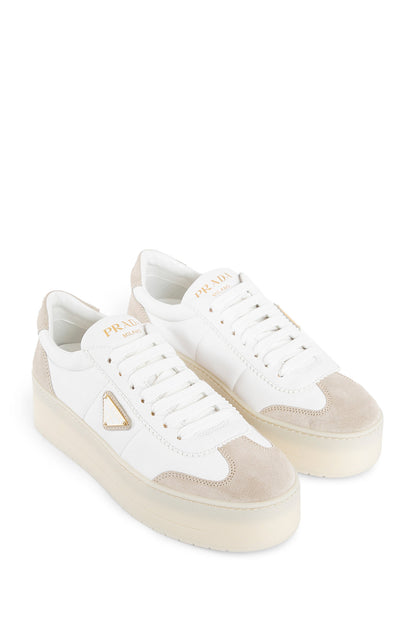 PRADA WOMAN WHITE SNEAKERS