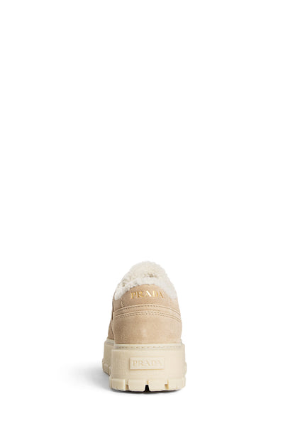 PRADA WOMAN BEIGE SNEAKERS