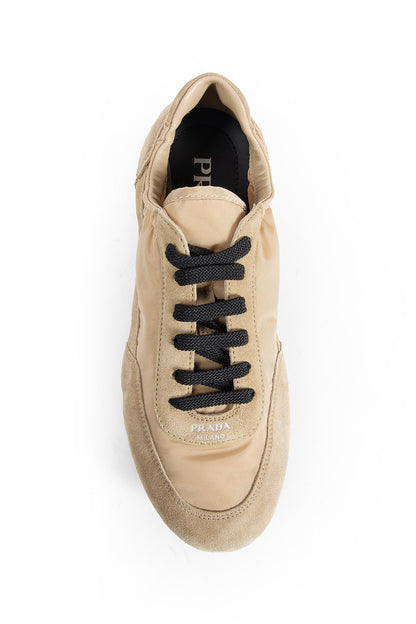 PRADA WOMAN BEIGE SNEAKERS
