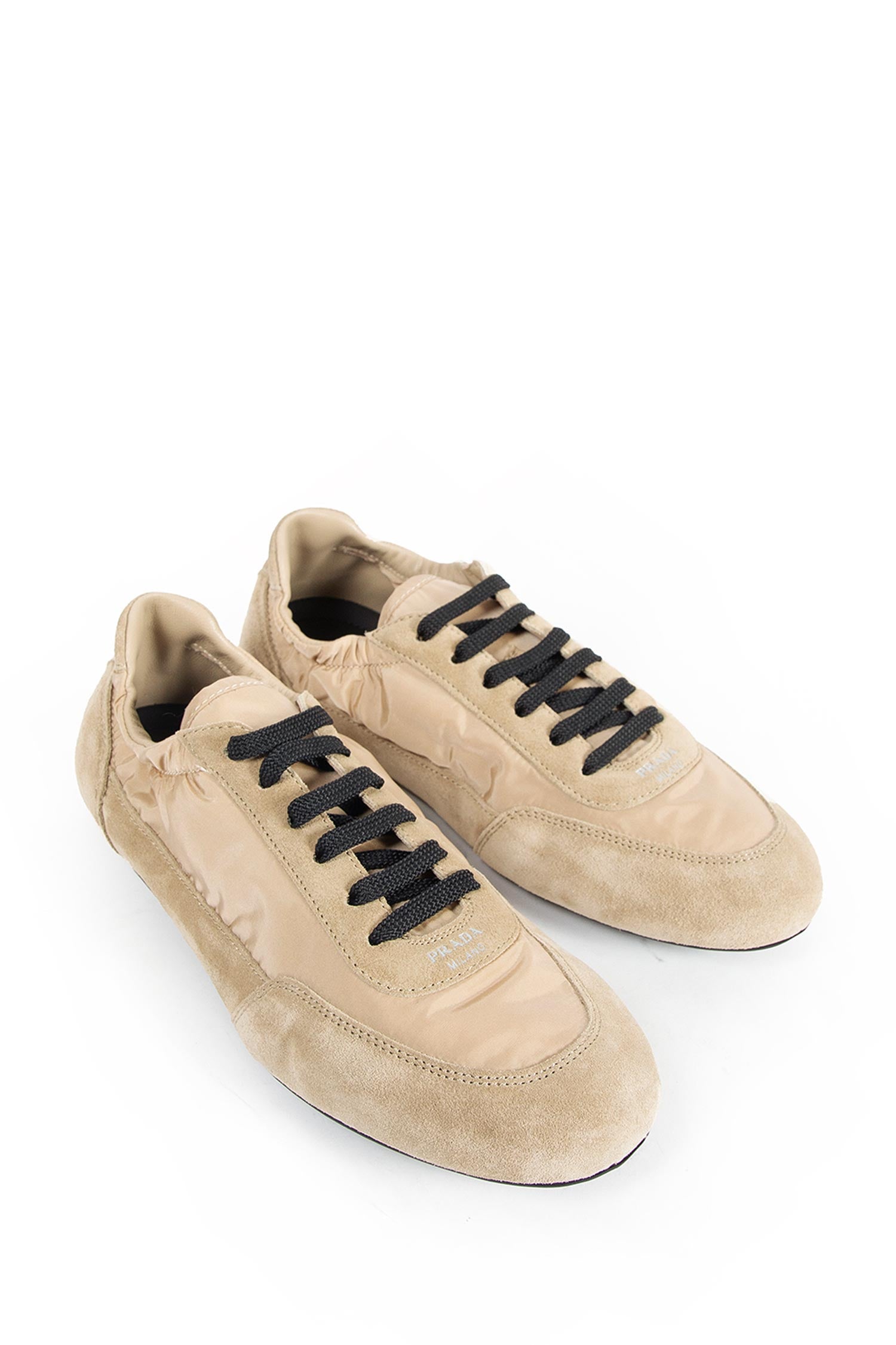 PRADA WOMAN BEIGE SNEAKERS